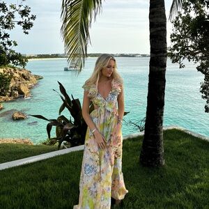 Zimmermann Pop Spliced Dress